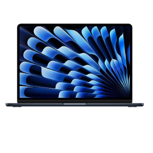 APPLE MACBOOK AIR 13" 13.6" CHIP M3 8-CORE CPU 10-CORE GPU RAM 16GB SSD 512GB 35 W MAC OS SONOMA ITALIA MEZZANOTTE